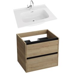 Set Badschrank LaVita Minnesota 5900378324386, Waschbecken LaVita Minnesota 5908211416182