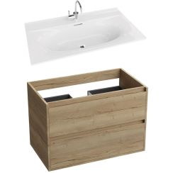 Set Badschrank LaVita Minnesota 5900378324409, Waschbecken LaVita Kolorado 5908211416212