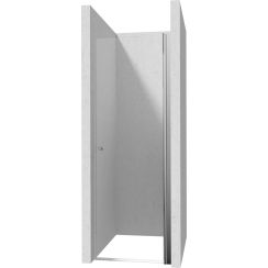 Deante Kerria Plus Duschtüren 70 cm aufklappbar chrom Glanz/durchsichtiges Glas KTSW047P