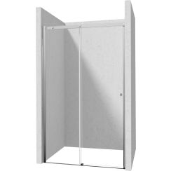 Deante Kerria Plus Duschtüren 120 cm Schiebe- chrom Glanz/durchsichtiges Glas KTSP012P