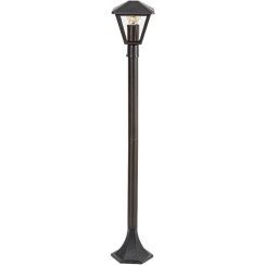 Rabalux Paravento Stehleuchte für den Außenbereich 1x40 W schwarz-transparent 7150