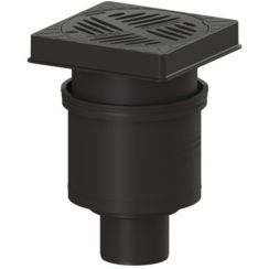 Kessel Kellerabflauf cm schwarz 67922B