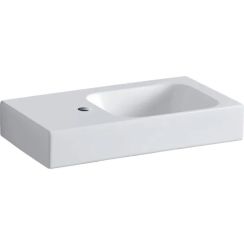Geberit iCon Waschbecken 53x31 cm rechteckig Möbel weiß glanz 124153600
