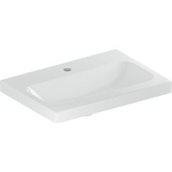Geberit iCon Waschbecken 60x42 cm rechteckig Möbel weiß glanz 501.841.00.6