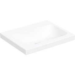 Geberit iCon Waschbecken 60x48 cm rechteckig Aufsatzwaschbecken weiß glanz 501.847.00.8