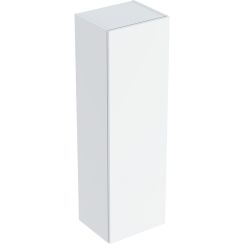 Geberit Smyle Square Badschrank 36x29.9x118 cm Seitenschrank hängend weiß 500.361.00.1