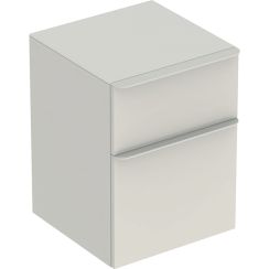Geberit Smyle Square Badschrank 45x47x60 cm Seitenschrank hängend grau 500.357.JL.1