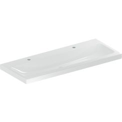 Geberit iCon Waschbecken 120x48 cm rechteckig Möbel weiß glanz 501.837.00.6