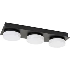Rabalux Attichus Deckenlampe 3x6 W weiß-schwarz 75003