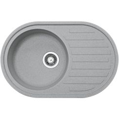 Franke Ronda Granitspüle 77x50 cm grau/graphit/onyx 114.0676.331