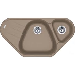 Franke Antea Granitspüle 96x50 cm braun 114.0676.227