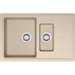 Franke Basis Granitspüle 78x50 cm beige 114.0676.279