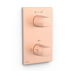 Tres Therm-Box Badewannen- und Duscharmatur Unterputz mit Thermostat || 21125001OPM