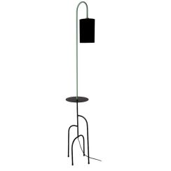 Candellux Ravello Stehlampe 1x40 W schwarz-minze 51-00064