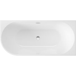 Deante Silia Eckbadewanne 150x75 cm weiß KDS015P