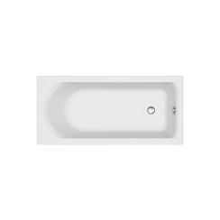 Cersanit City rechteckige badewanne 160x75 cm weiß S301335