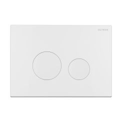 Oltens Lule Betätigungsplatte für Toilette weiß matte 57102900