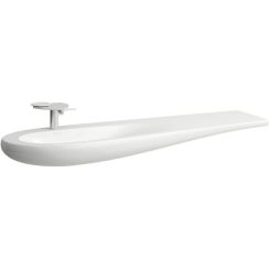 Laufen Il Bagno Alessi Waschbecken 160x50 cm Klassisch-Möbel weiß glanz H8149714001041
