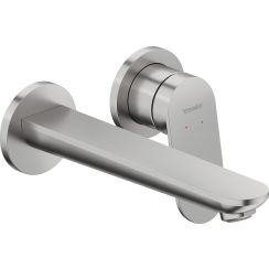 Duravit Wave Waschtischarmatur Unterputz stahl WA1070004070