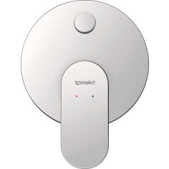 Duravit Wave Badewannen- und Duscharmatur Unterputz chrom WA4210008010