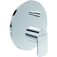 Villeroy & Boch O.Novo bateria wannowo-prysznicowa podtynkowa chrom TVS10435300061