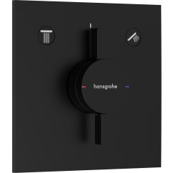 Hansgrohe DuoTurn E Badewannen- und Duscharmatur Unterputz schwarz 75417670