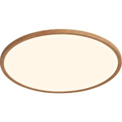 Nordlux Oja Decke 1x24 W weiß-holz 50056104
