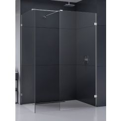 New Trendy Eventa Walk-In Dusche 120x80 cm chrom Glanz/durchsichtiges Glas EXK-4649