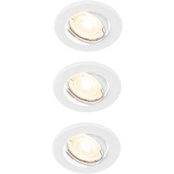 Nordlux Canis Eingebaute Lampe 3x4.7 W weiß 49330101