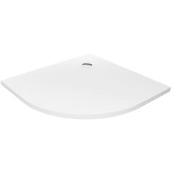 New Trendy Nex Halbrunde Duschwanne 90x90 cm weiß B-0450