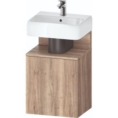 Duravit Qatego Badschrank 44x35x64.5 cm Unterschrank hängend eiche QA4076L55550000