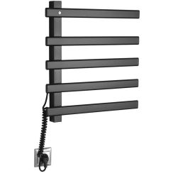 Sapho Elcor Elektrischer Heizkörper 52x48 cm schwarz EB530