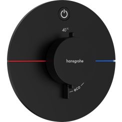 Hansgrohe ShowerSelect Comfort S Duscharmatur Unterputz mit Thermostat schwarz 15553670