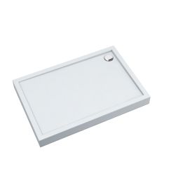 Schedline Cameron Smooth White Rechteckige Duschwanne 120x80 cm weiß 3ST.C1P-80120