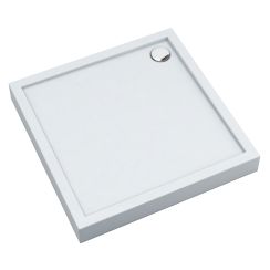 Schedline Cameron Smooth White Quadratische Duschwanne 90x90 cm weiß 3ST.C1K-9090