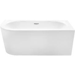 Besco Avita A-Line Vorwand-Badewanne 170x75 cm rechteckig weiß #WAA-170APBS