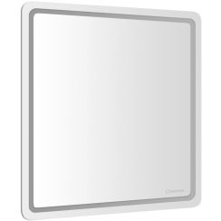 Sapho Nyx Spiegel 80x80 cm quadratisch mit Beleuchtung NY080