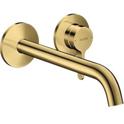 Axor One Waschtischarmatur Unterputz gold 48120990