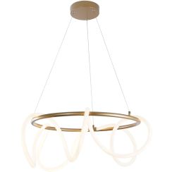 Zuma Line Balbo Pendelleuchte 1x58 W gold 20006PL-GD