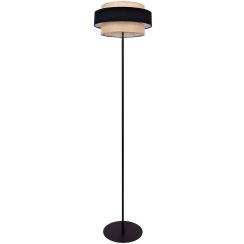 Kaja Gato Stehlampe 1x40 W schwarz-beige K-5235
