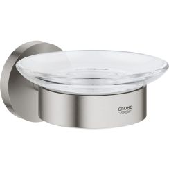 Grohe Essentials Seifenschale Wand stahl-transparent 40444DC1