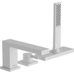 Hansgrohe Tecturis E Badewannen- und Duscharmatur awannenmontiert weiß 73443700