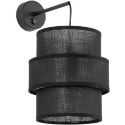 TK Lighting Calisto Wandleuchte 1x15 W schwarz 5955