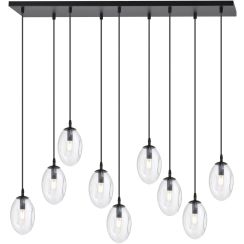 Emibig Astral Pendelleuchte x W schwarz-transparent 1265/9