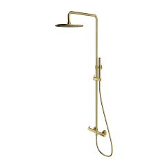 Omnires Y Duschset Wandmontage mit Kopfbrause || Y1244MBSB