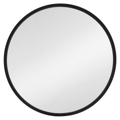 Dubiel Vitrum Ayo Spiegel 40x40 cm rund schwarz 5905241012780