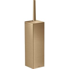 Axor Universal Rectangular Toilettenbürstengarnitur zum Schrauben braun 42655140