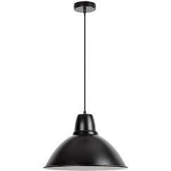 Rabalux Wilbour Pendelleuchte 1x60 W schwarz 72013