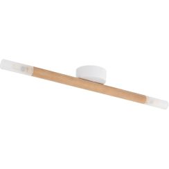 TK Lighting Noble Wandleuchte 2x6 W weiß-holz 4523