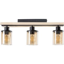 Rabalux Niylah Deckenlampe 3x25 W schwarz 71083
